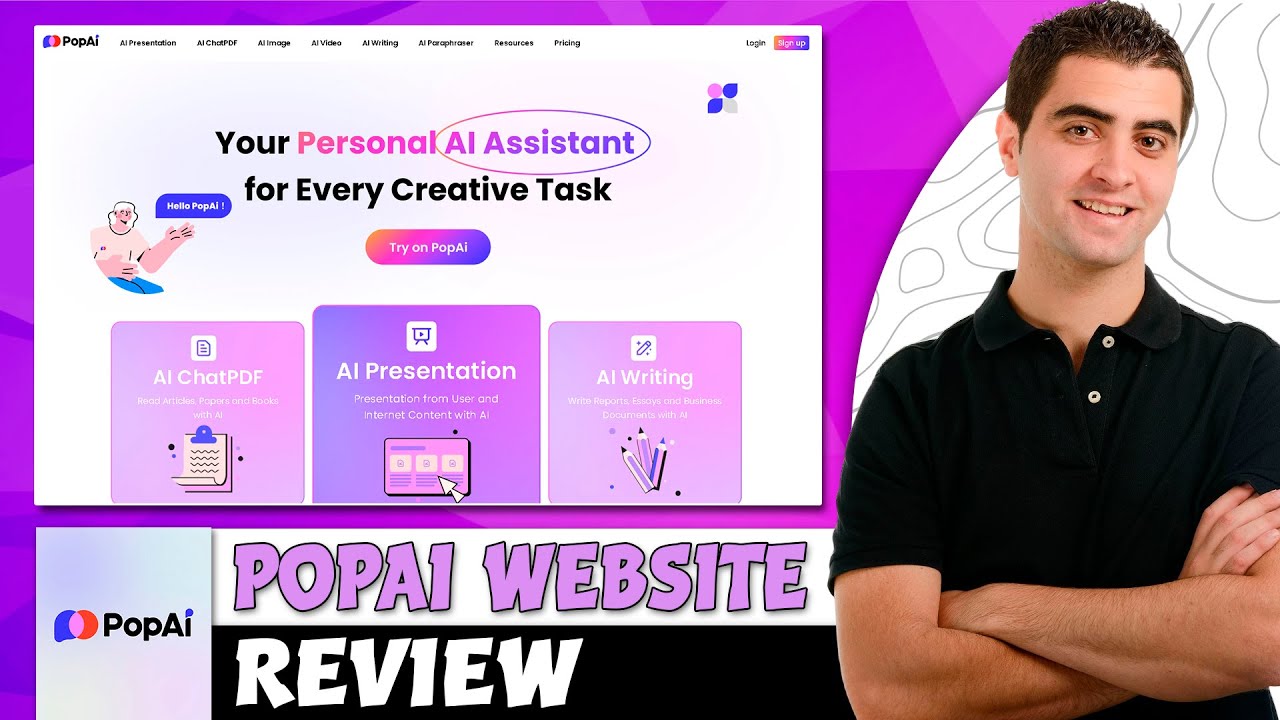 Обзор Popai &mdash; веб-сайт для создания презентаций на основе искусственного интеллекта (обзор)