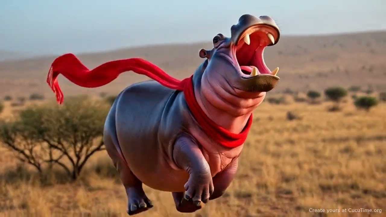 The Hippo Who Hopped to the Clouds