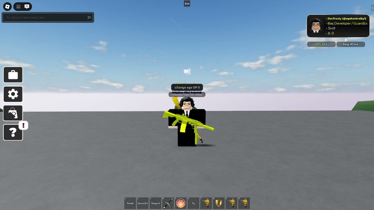 ETAF | Profile System / Rank, Branch, Display Name, Name, Current Team, Money & FPS/PING Profile UI