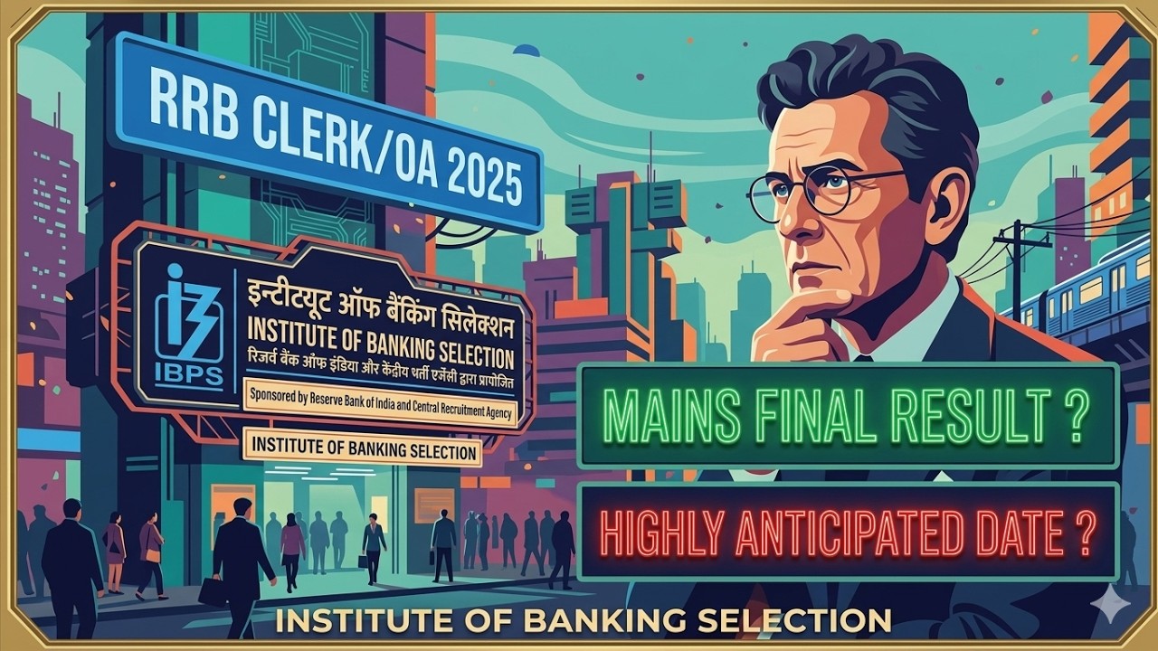 RRB Clerk Mains Result 2025 🚨 | Finally Good News! Result Date Update