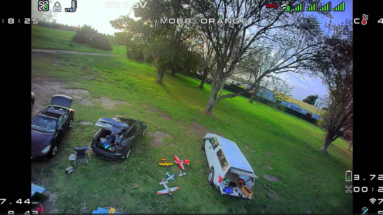 FPV with oranges (Mobula8 and it's big brother)