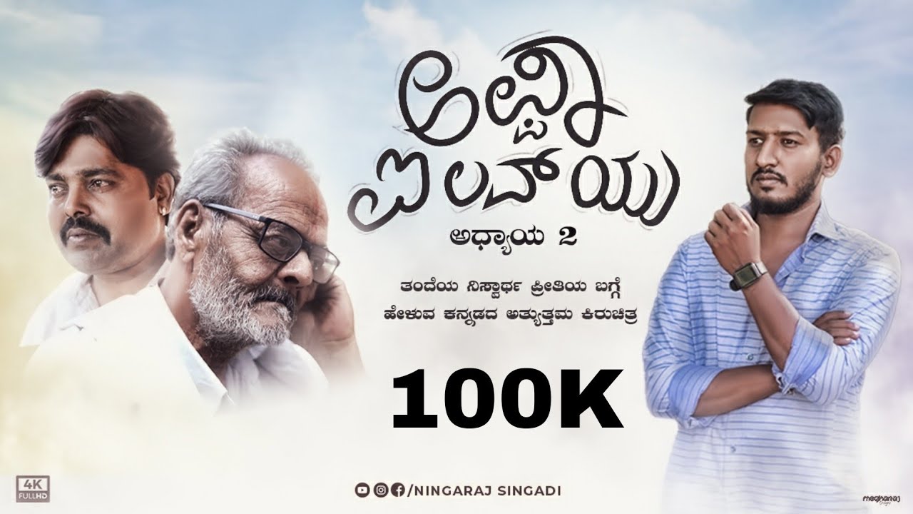 Appa I Love You - 2 | Best Kannada Short Film | Emotional | Father & Son | Kannada Motivational | 4K