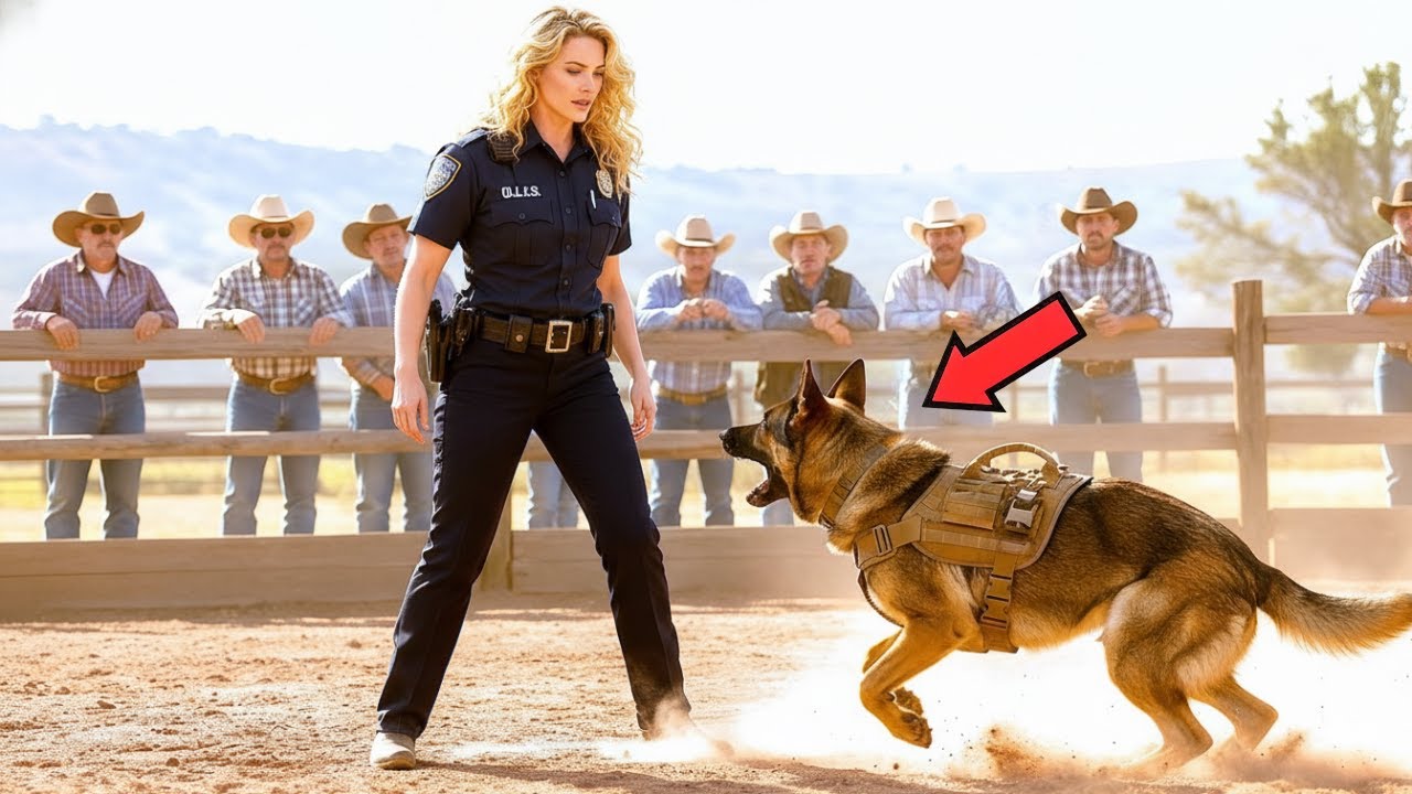 No One Could Control the Aggressive K9 — Until the Female Cop Did the Impossible!