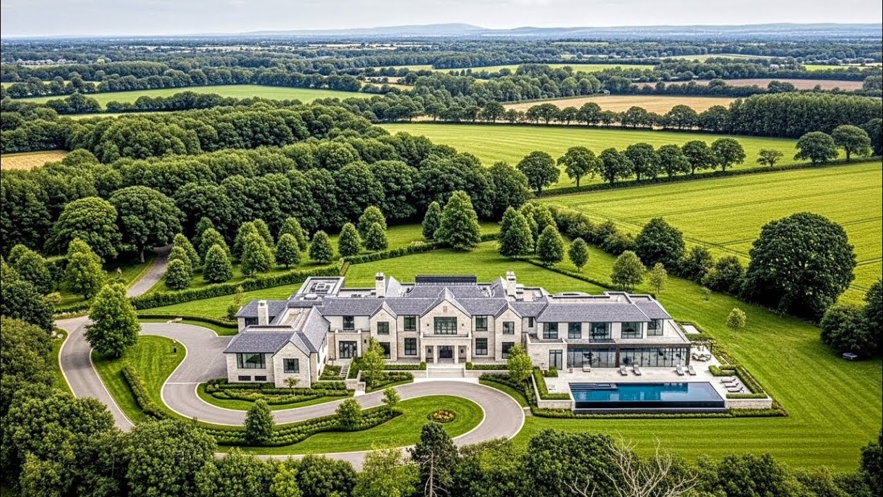 Inside a Modern Countryside Mansion | A Peaceful Luxury Countryside Home #DreamHome #LuxuryEstate