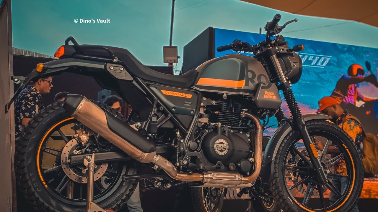 Royal Enfield Scram 440 Walkaround Review Exhaust Sound