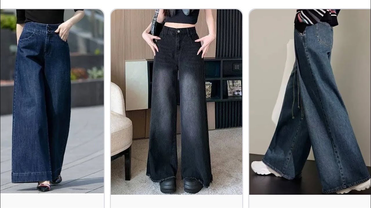 Khui Tiếp Kiện Si SIÊU PHẨM QUẦN JEAN ỐNG SUÔNG đẹp xịn ống rộng to 0931405002