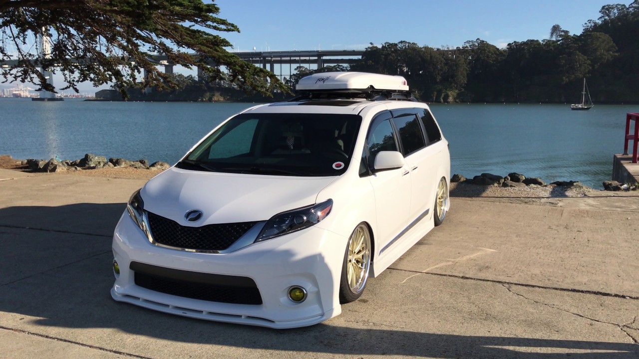Highly Modified 2015 Toyota Sienna SE Walkaround & Interview | Vankulture | San Francisco