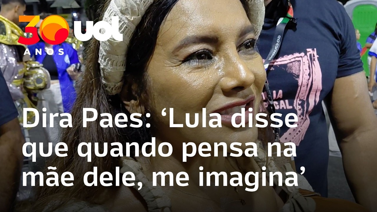 Dira Paes revela como foi convite em ser mãe de Lula na Sapucaí: 'Quando ele pensa nela, me imagina'