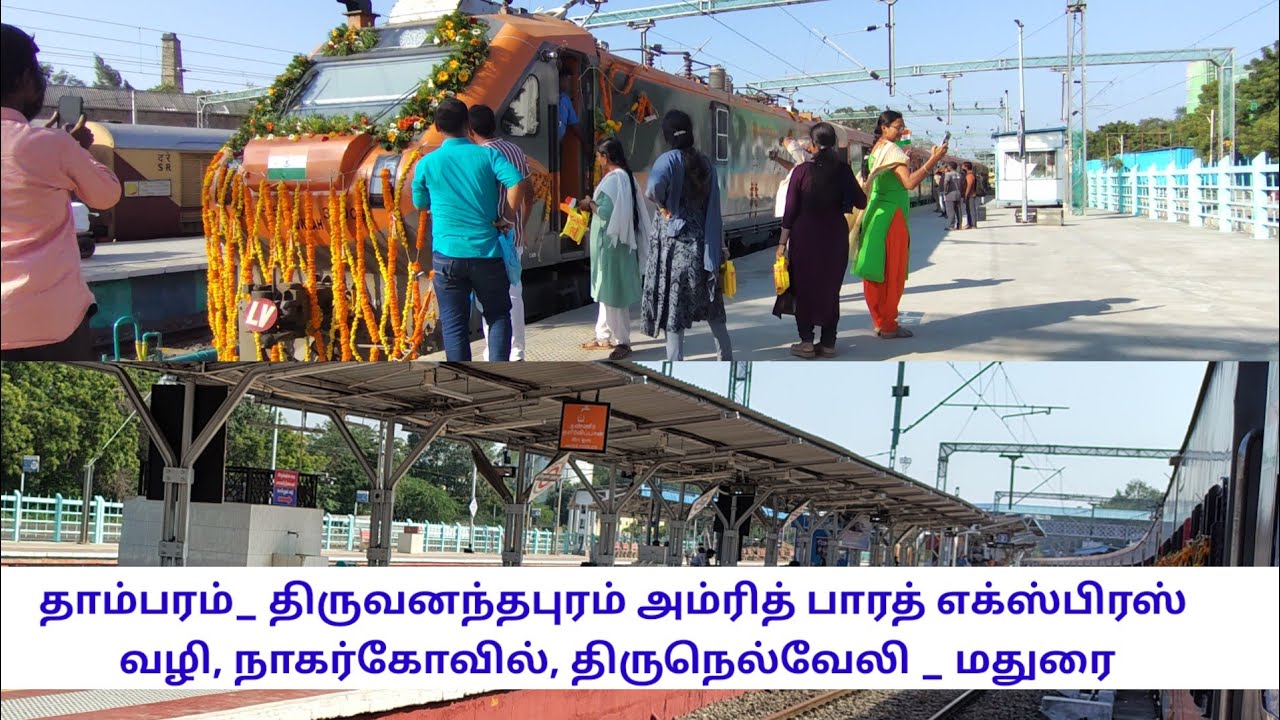 Thiruvananthapuram to Chennai Tambaram AMRIT BHARAT EXPRESS.