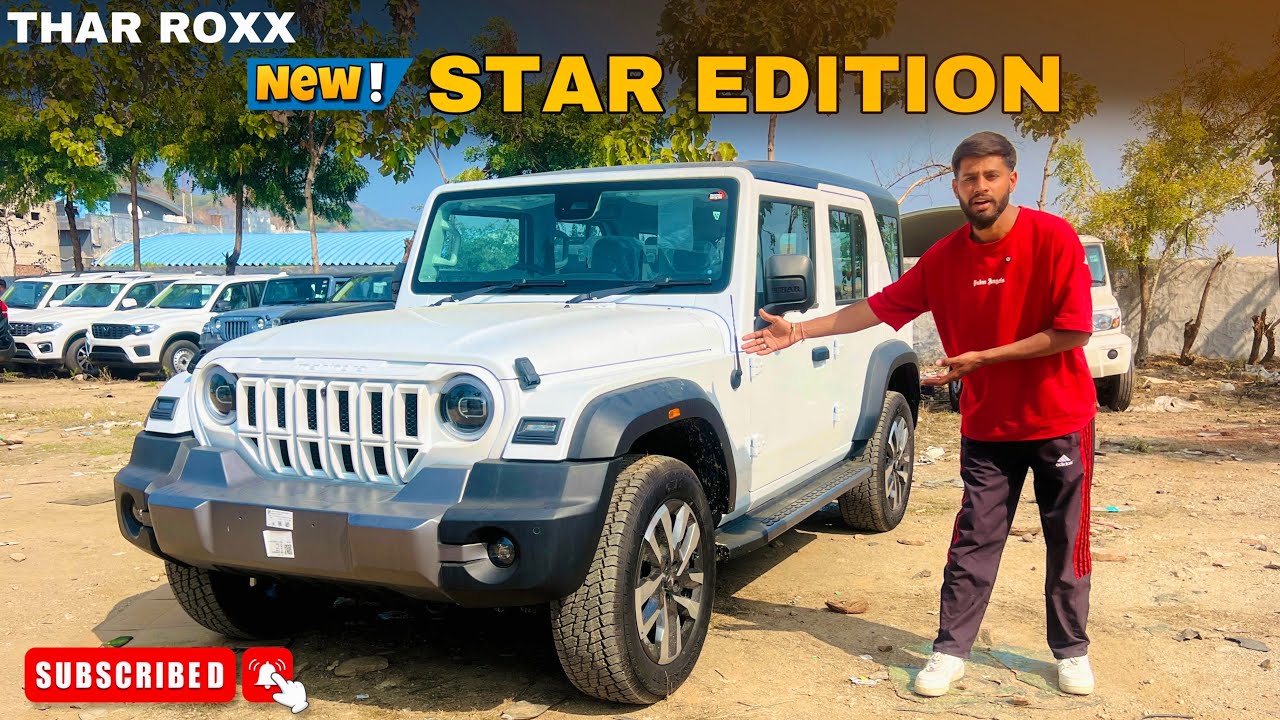 MAHINDRA THAR ROXX 2026 Star Eddition 🥰!! Thar Roxx AX7  Star Eddition Diesel RWD !! Bhavik Cars 2