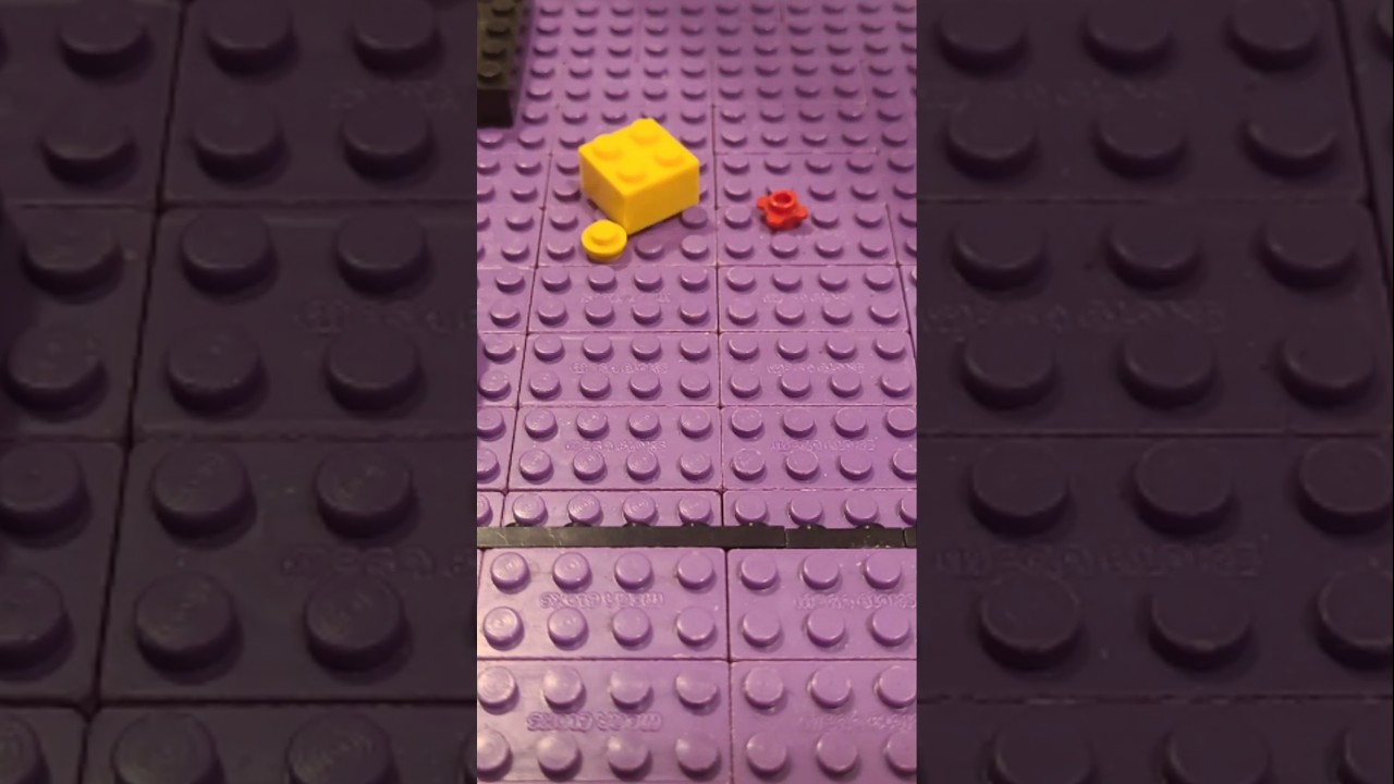 Geometry Dash level 17 in Lego