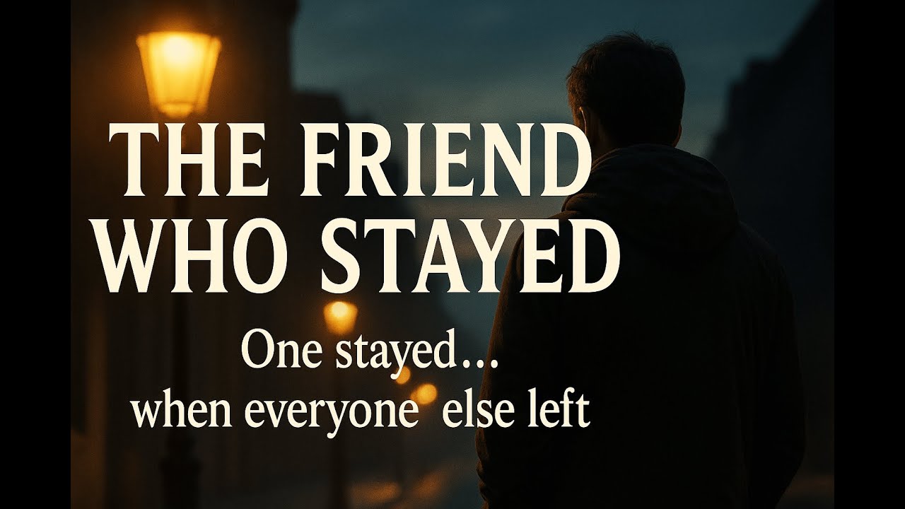 🎧 The Friend Who Stayed — A Heartfelt Story About Loyalty, Hard Times, and Quiet Support