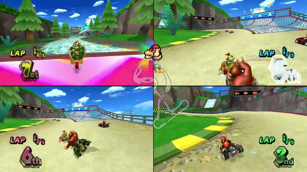 Mario Kart Wii ✦ 4 Players #185