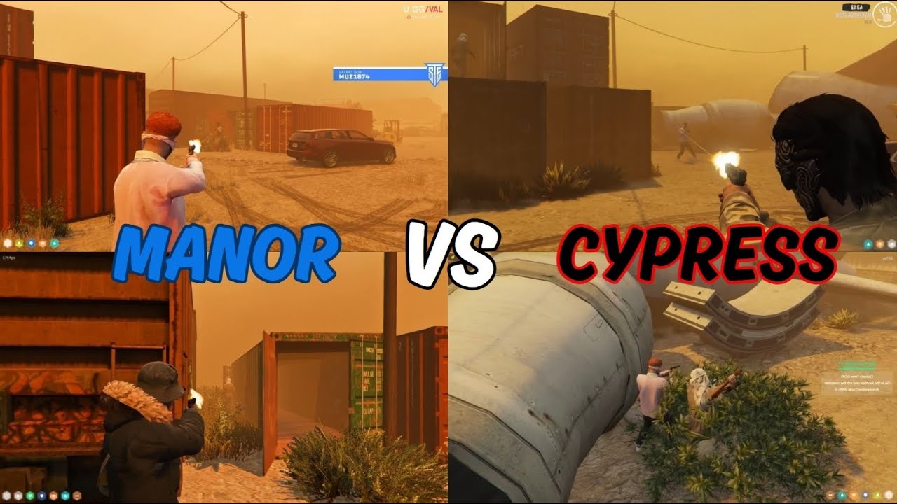 Manor Smoke Cypress and Get In a Shootout With Cops (Multi POV) | NoPixel 4.0 GTA RP