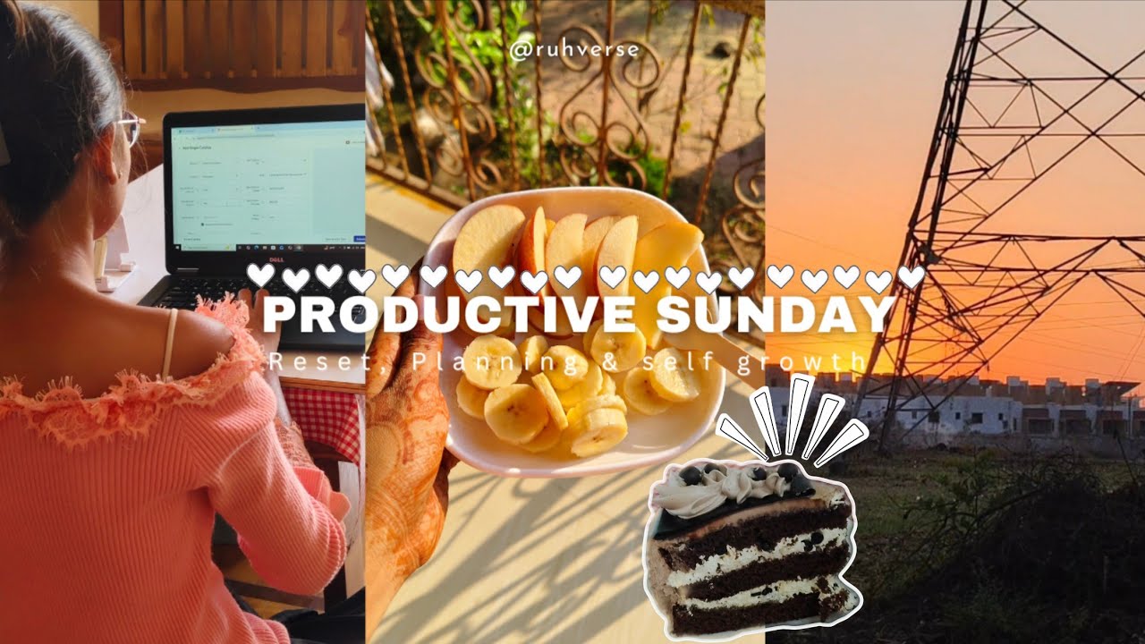 Productive Sunday ✨ | Business Planning 💼, Chores 🏡, Grocery Shopping 🛍️ | Aesthetic Vlog 🇮🇳🌿