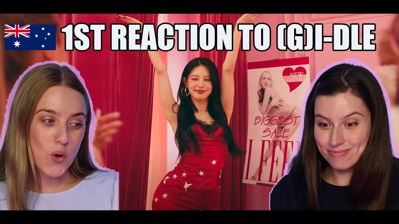 (여자)아이들((G)I-DLE) - '퀸카 (Queencard)' Official Music Video - REACTION #kpop #queencard #firsttime