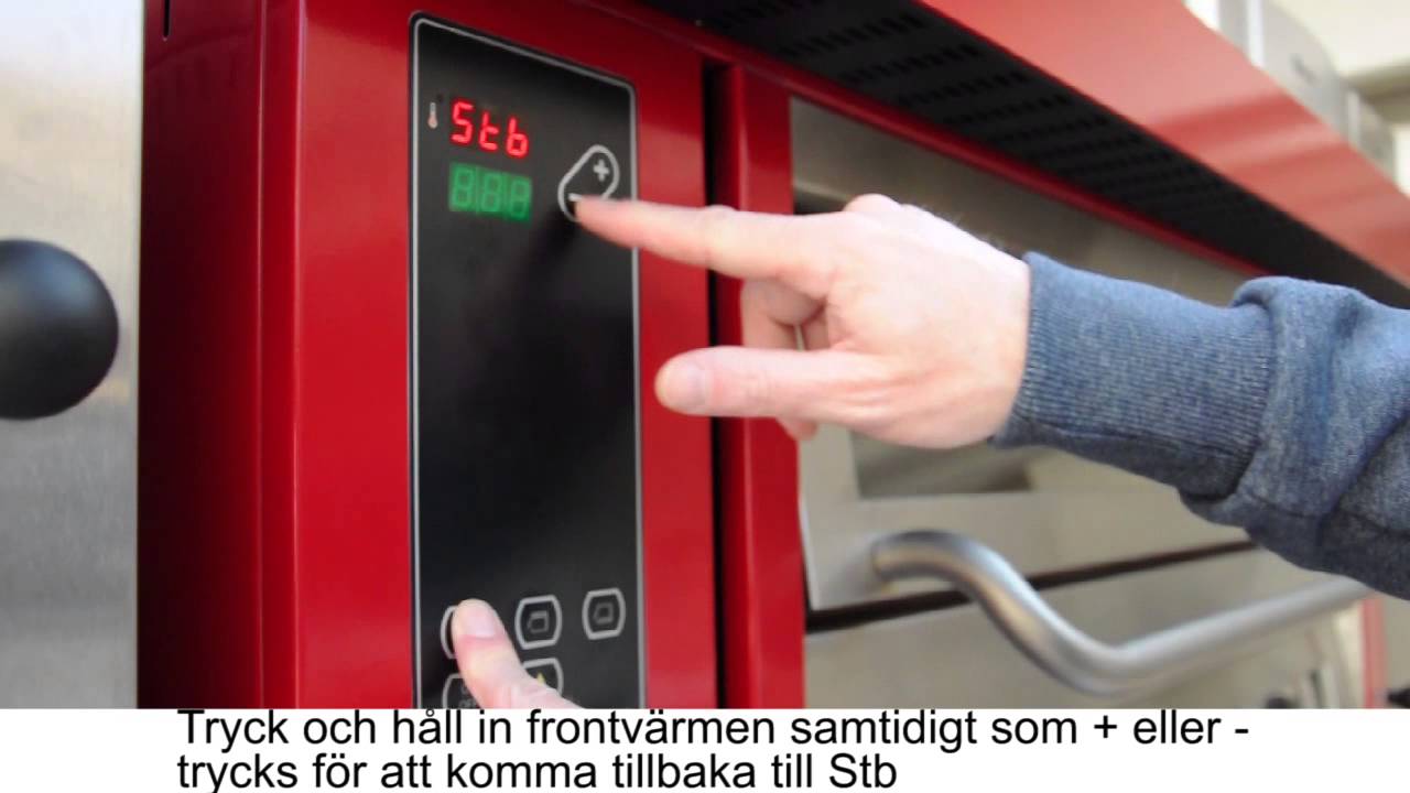 Inställning av veckour på Sveba Dahlen P panel