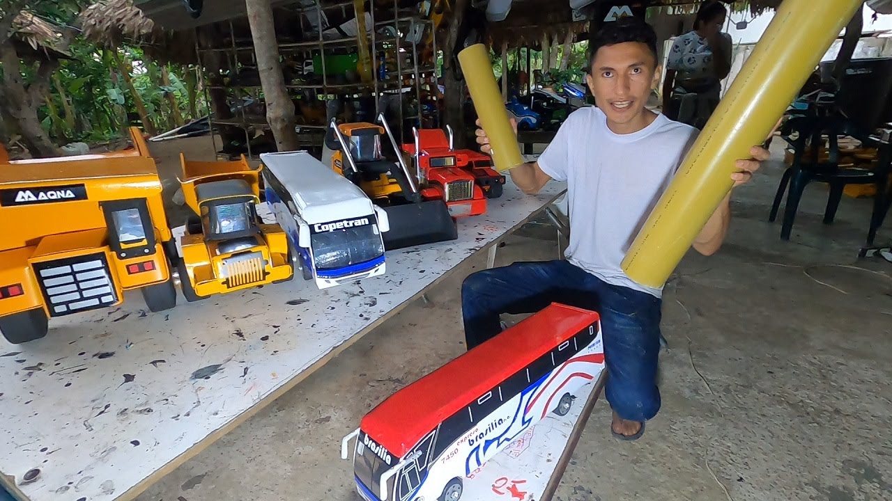 CON TUBOS DE PVC REALIZA INCREIBLES JUGUETES