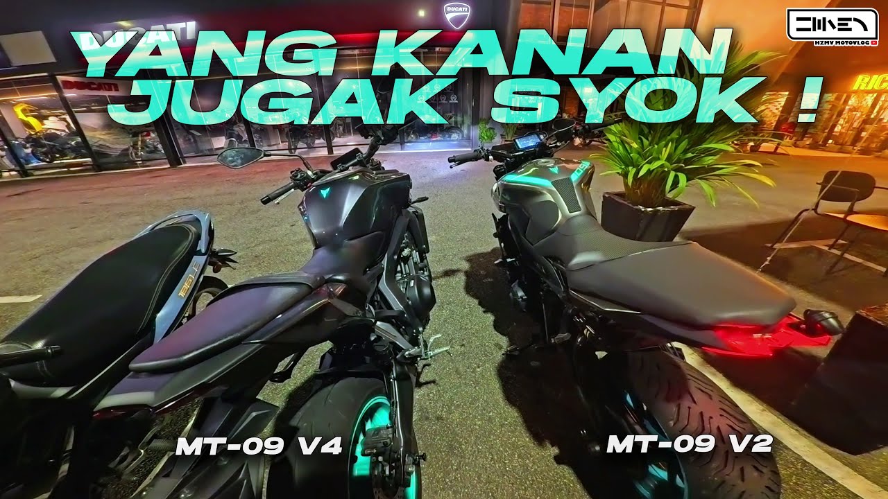 YANG LAMA LEBIH KENA DENGAN JIWA !⚡ Yamaha MT-09 V4 2025 | Insta360 Ace Pro 2 [4K]