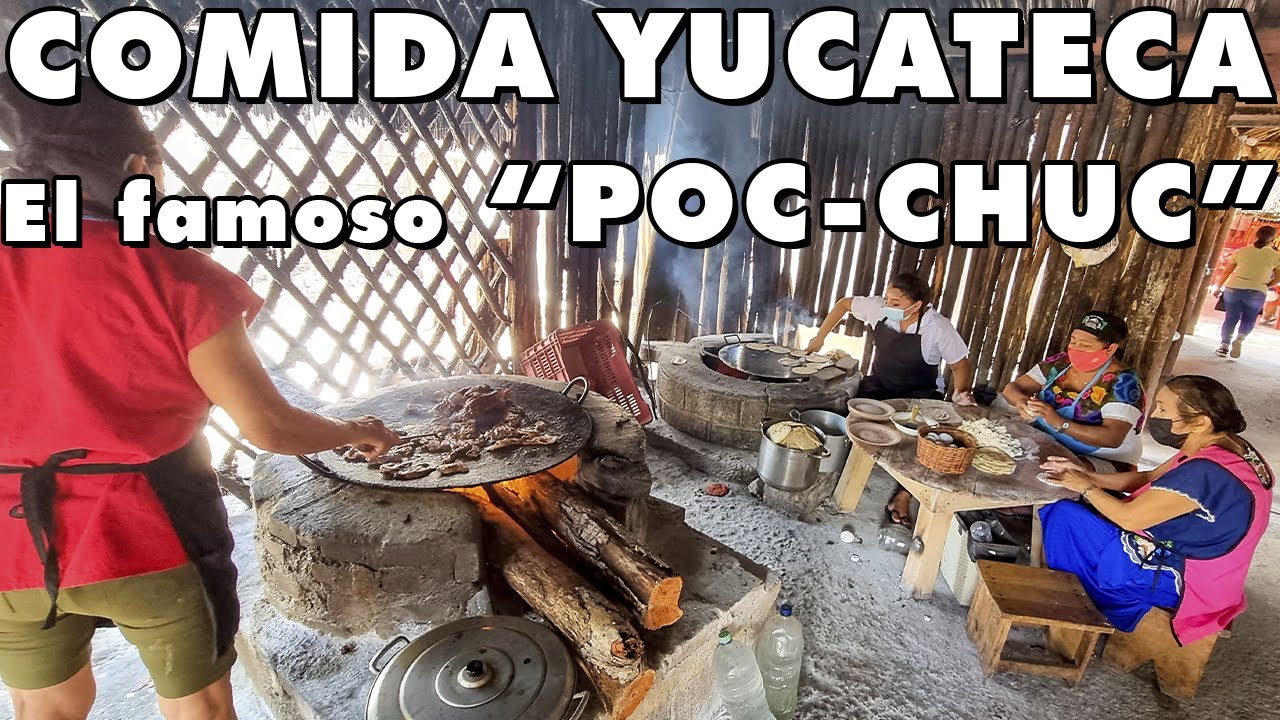 COMIDA YUCATECA 🔴 Probando El MEJOR POC CHUC 😍 con la FAMOSA 