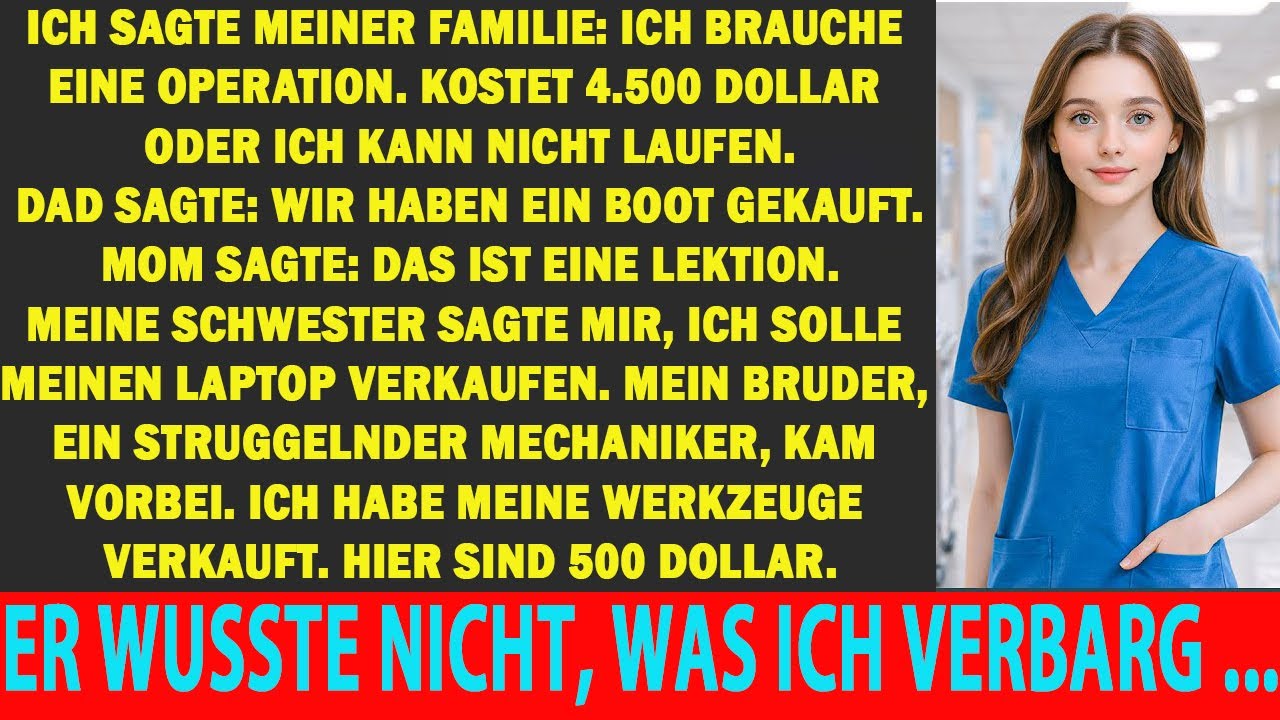 DU BIST 28, SEI ERWACHSEN, SAGTE VATER BEI 4.500 $ — ER AHNTE NICHT, WAS ICH VERBARG