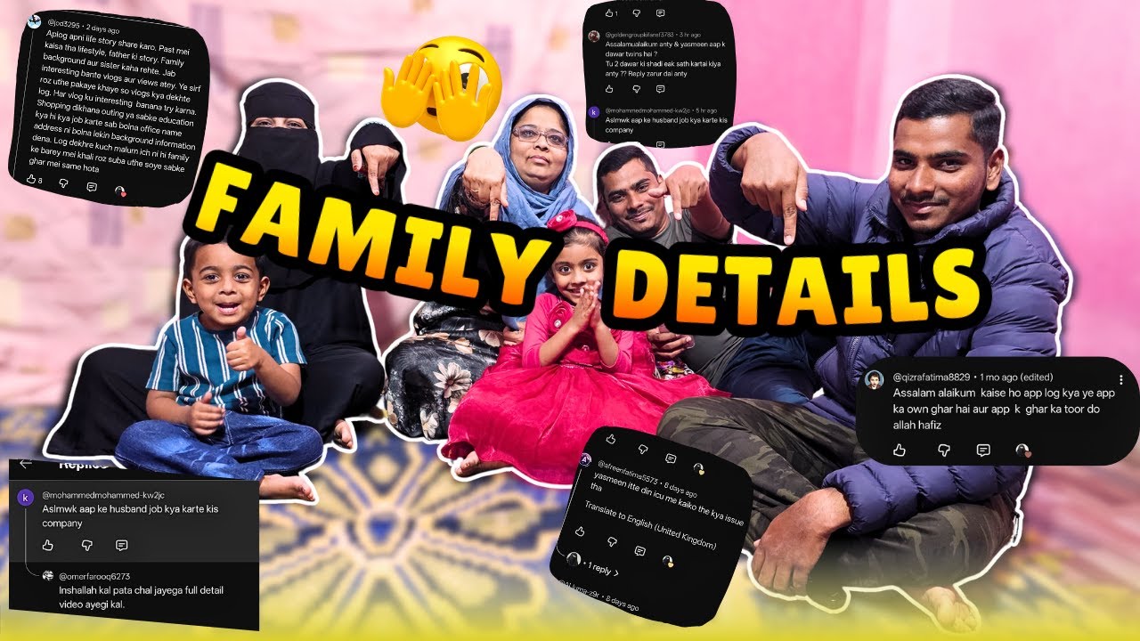 Pehli Baar! Humari Family Ki Puri Kahani ||Full Family Background Reveal