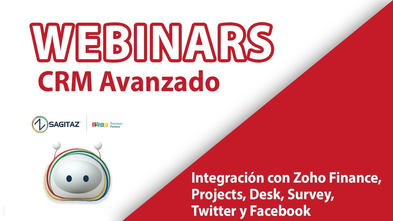 ZOHO CRM Avanzado | Integraciones con Zoho Finance, Zoho Projects, Zoho Desk, Zoho Survey y más