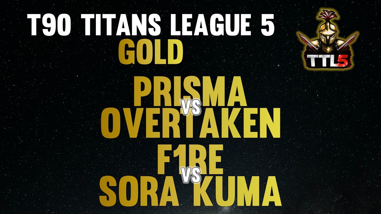 PRISMA vs OVERTAKEN || F1RE vs SORA KUMA - GRUPOS - TTL5  | AOE 2 DE