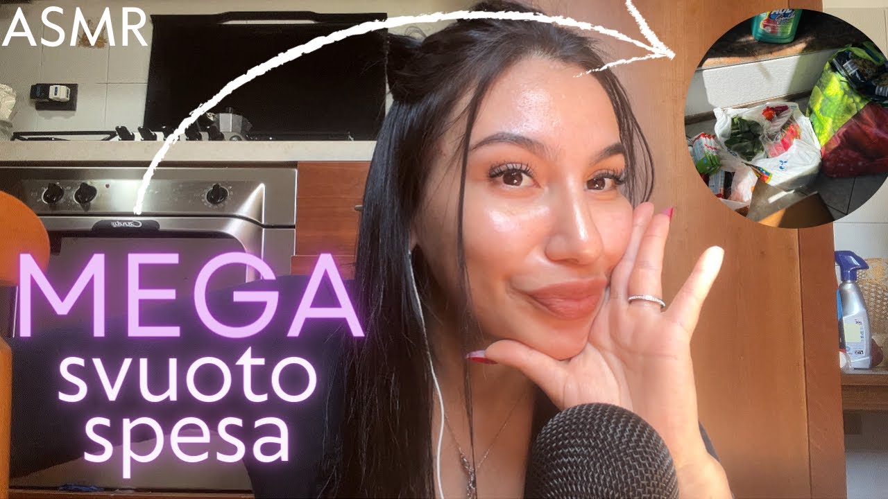 ASMR| MEGA Svuoto Spesa 🛒💸| plastic sounds, intense whispering