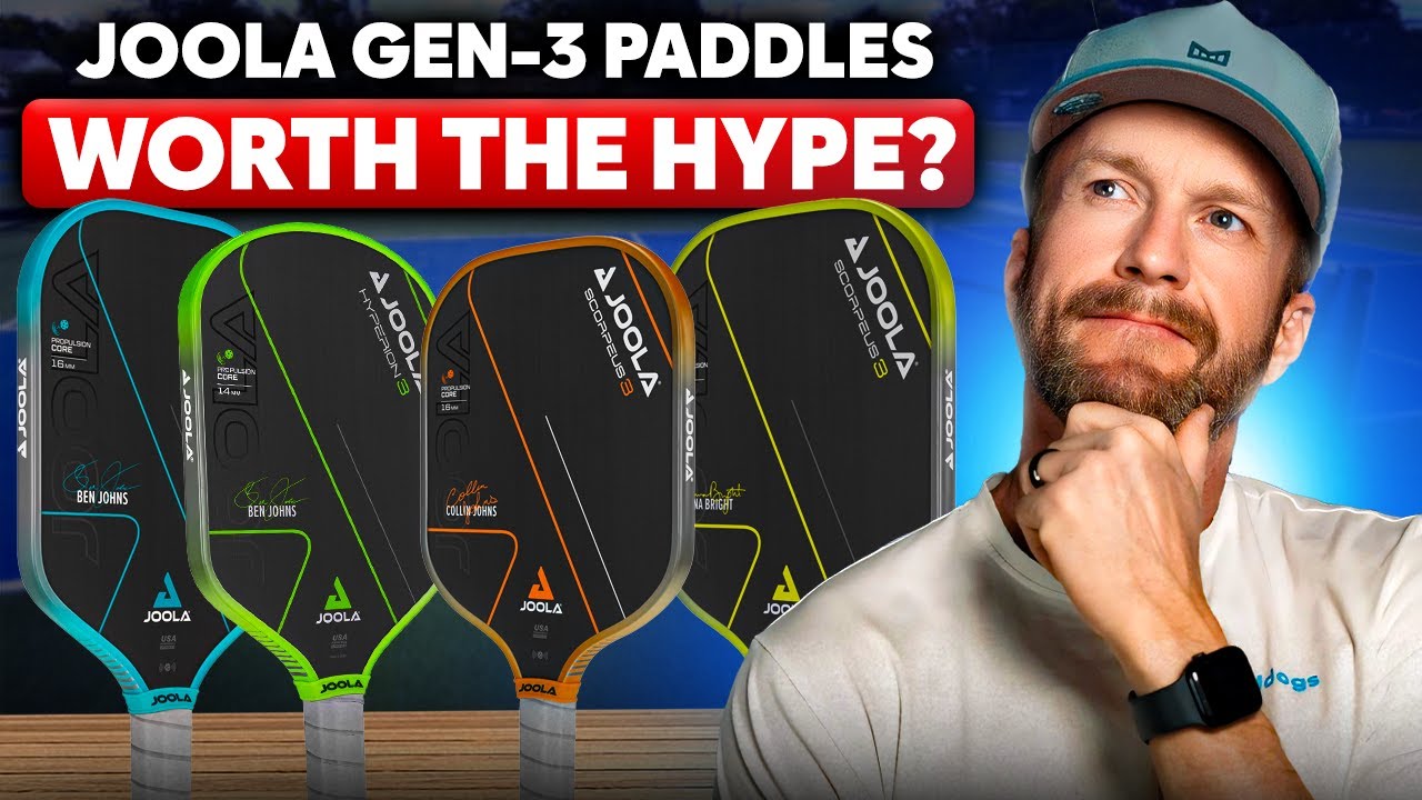 Joola Gen-3 Paddles Review: Let's take a look at this new core