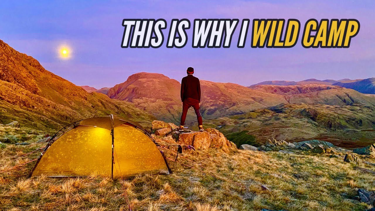 Wild Camping in HEAVY Rain & Wind