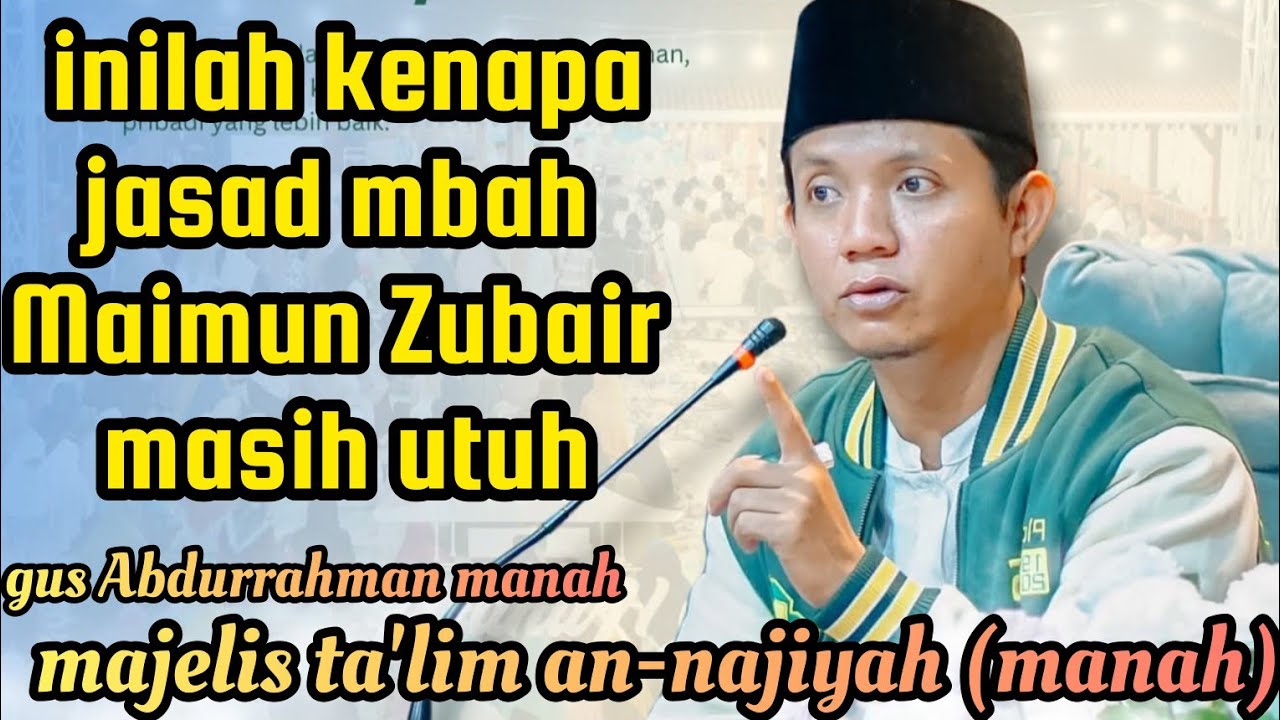 penting nya ilmu dan derajat ulama // gus Abdurrahman manah 