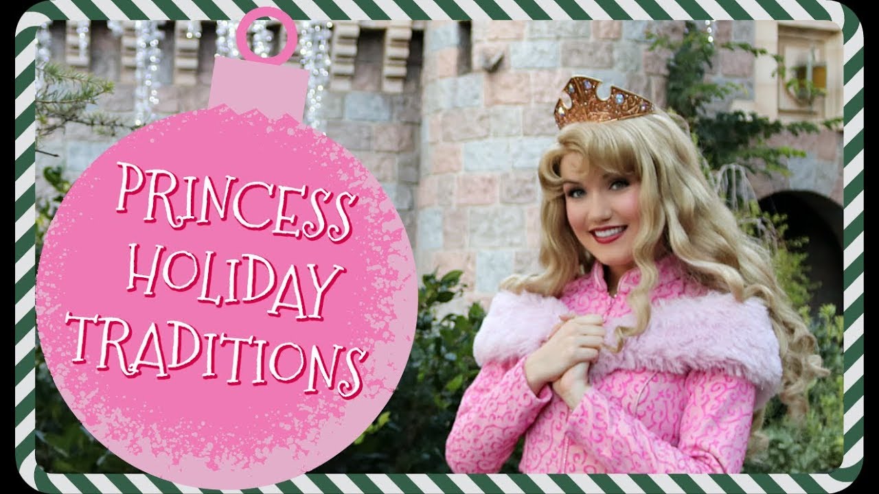 THE PRINCESSES' HOLIDAY TRADITIONS | ASK THE PRINCESSES | DISNEYLAD
