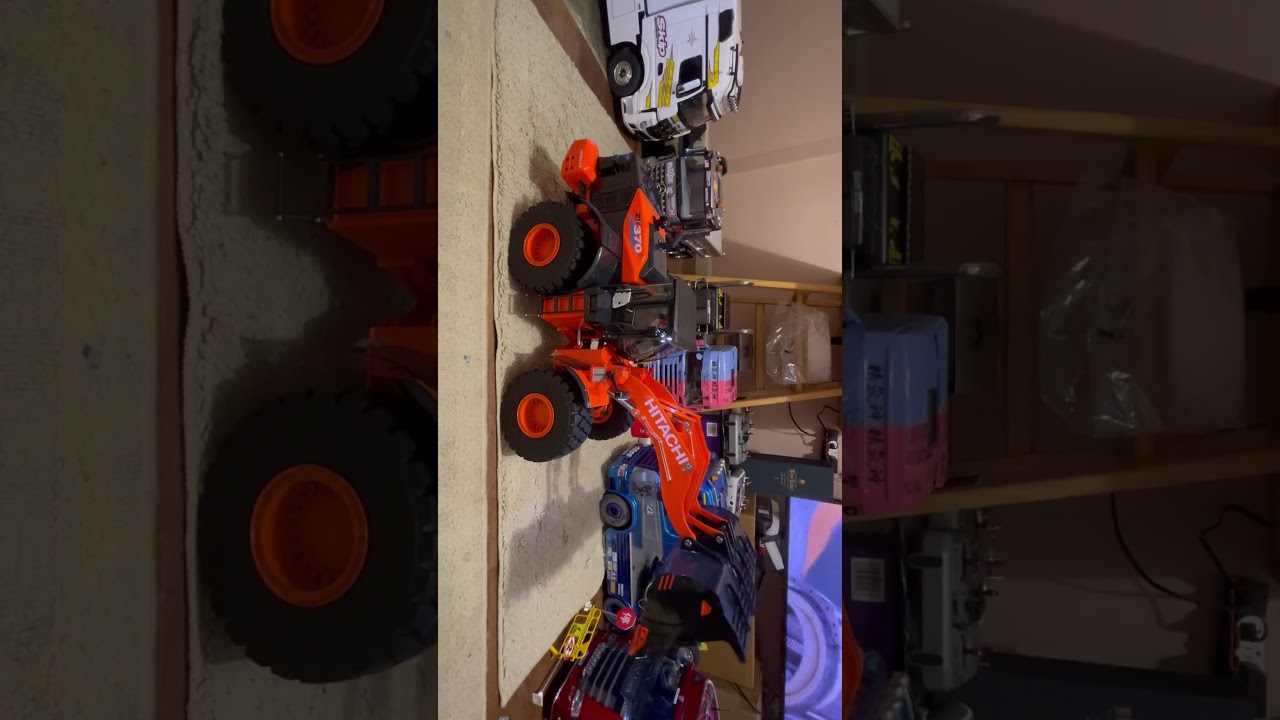 hydraulic loader#rchobby#rc #rctruck #rchobby #construction #hydraulic#loaders #hitachiconstruction