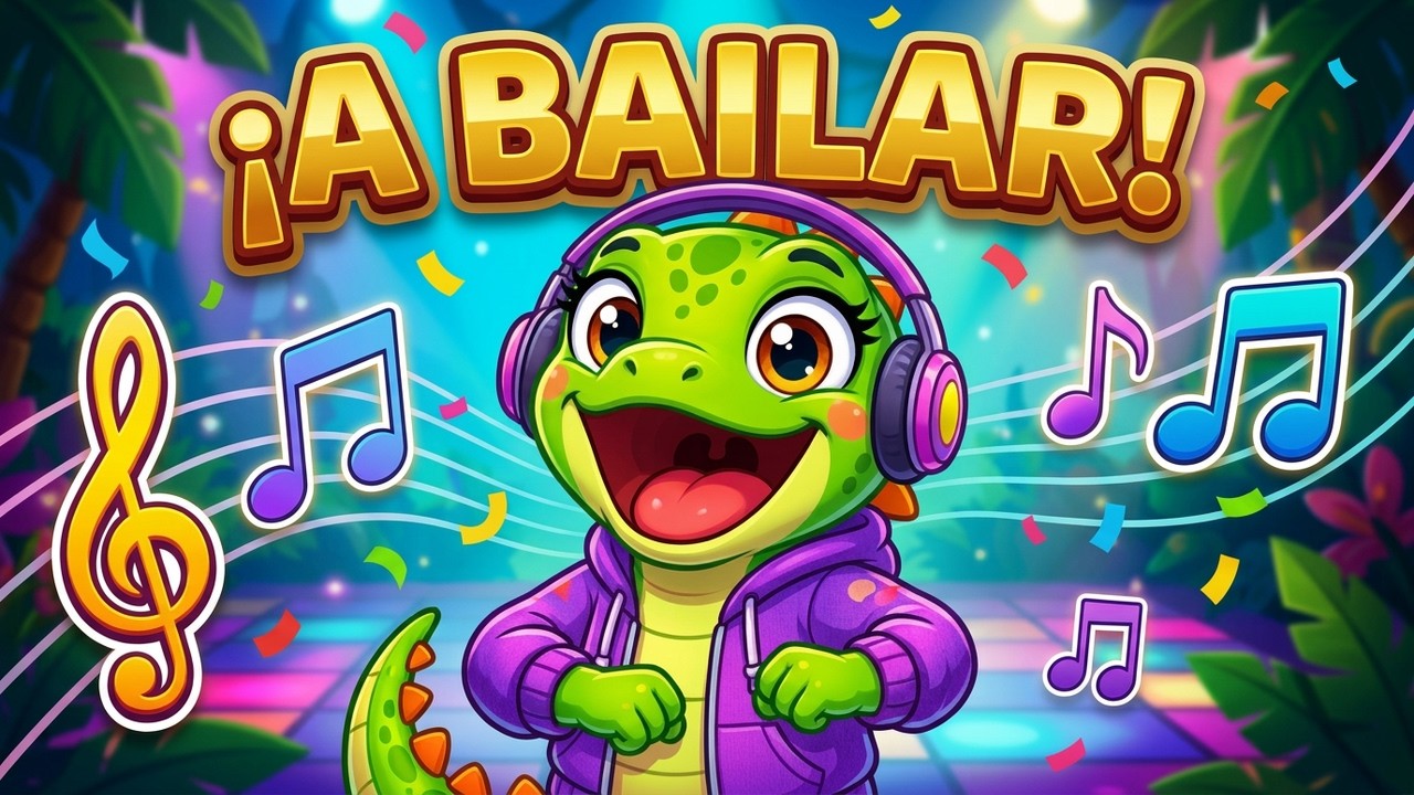 25 MINUTOS de Canciones Infantiles 🎶 Ana la Iguana 🦎 Música para Niños | Canciones para Bailar