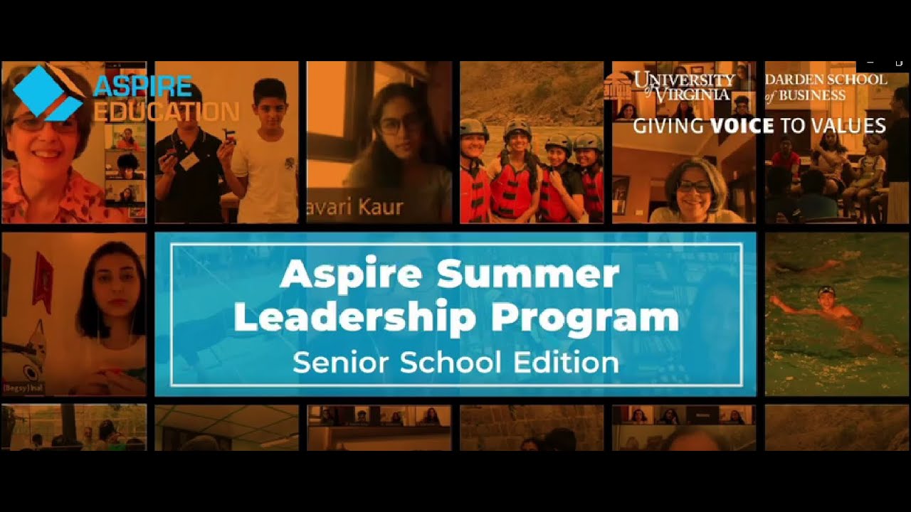 Introduction to Aspire Education's Summer Leadership Program (LeadershipPro)