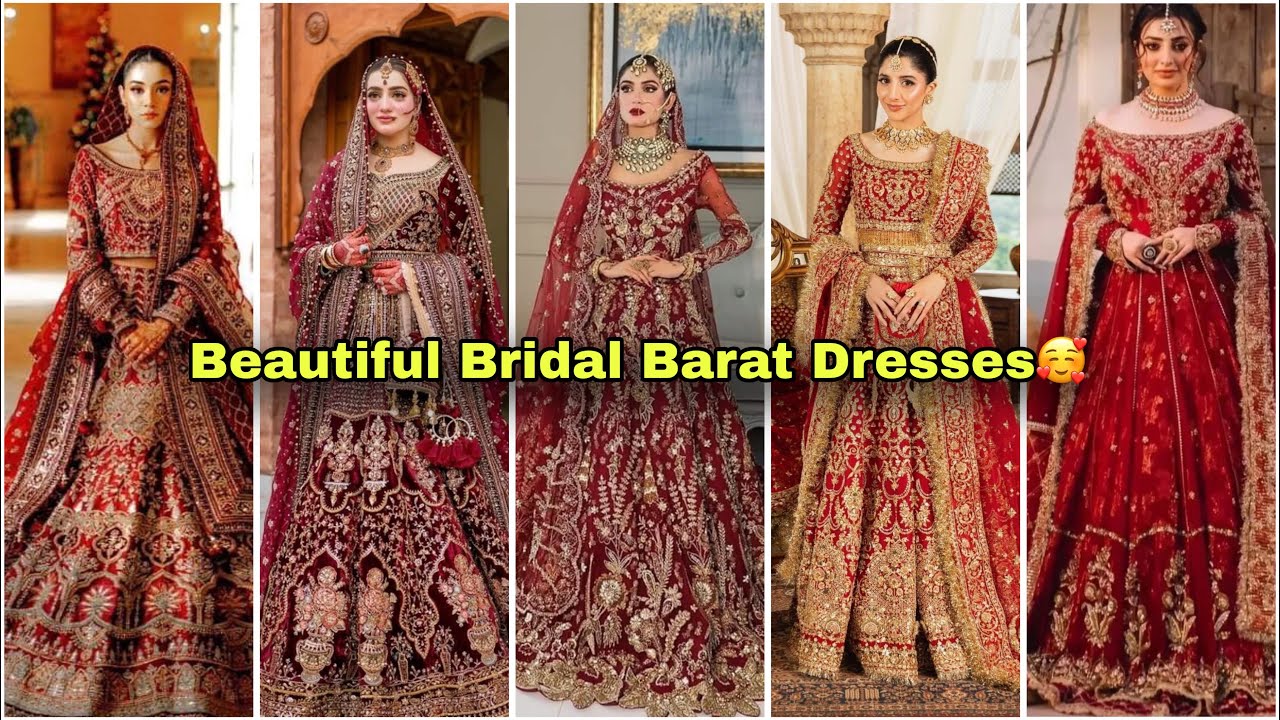 Astonishing Baraat Bridal Dresses💖✨#viral #dress #fashion #trending #dressdesign #pakistanidresses