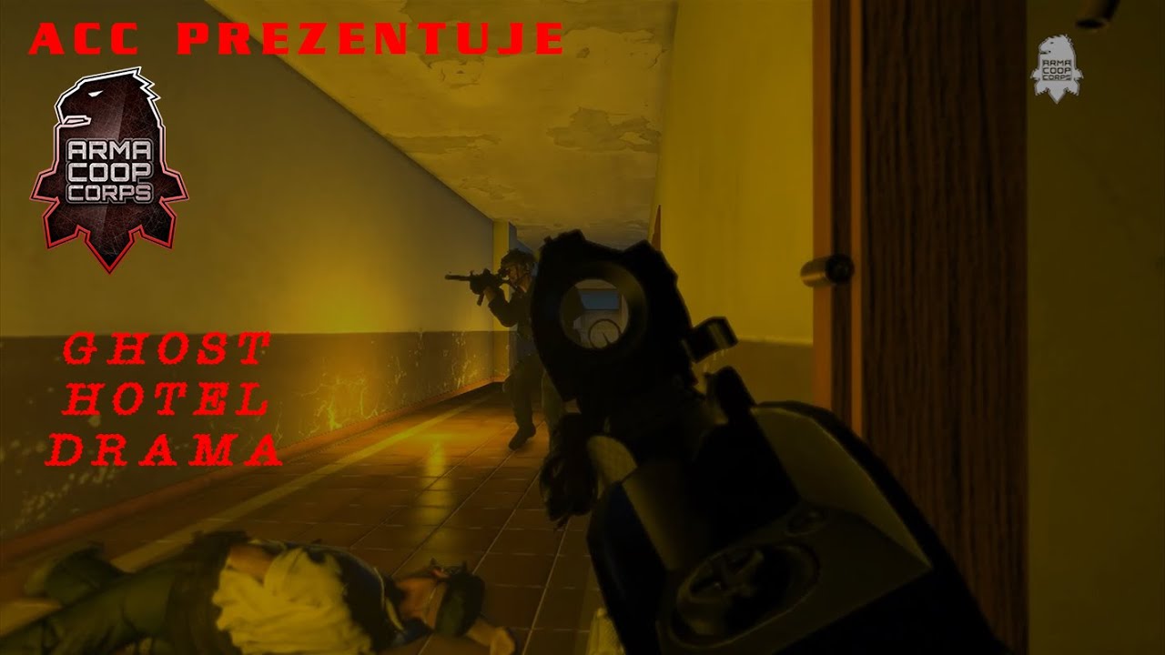 Arma Coop Corps | ARMA 3 | Rozgrywka TVT na VTS | Ghost Hotel Drama