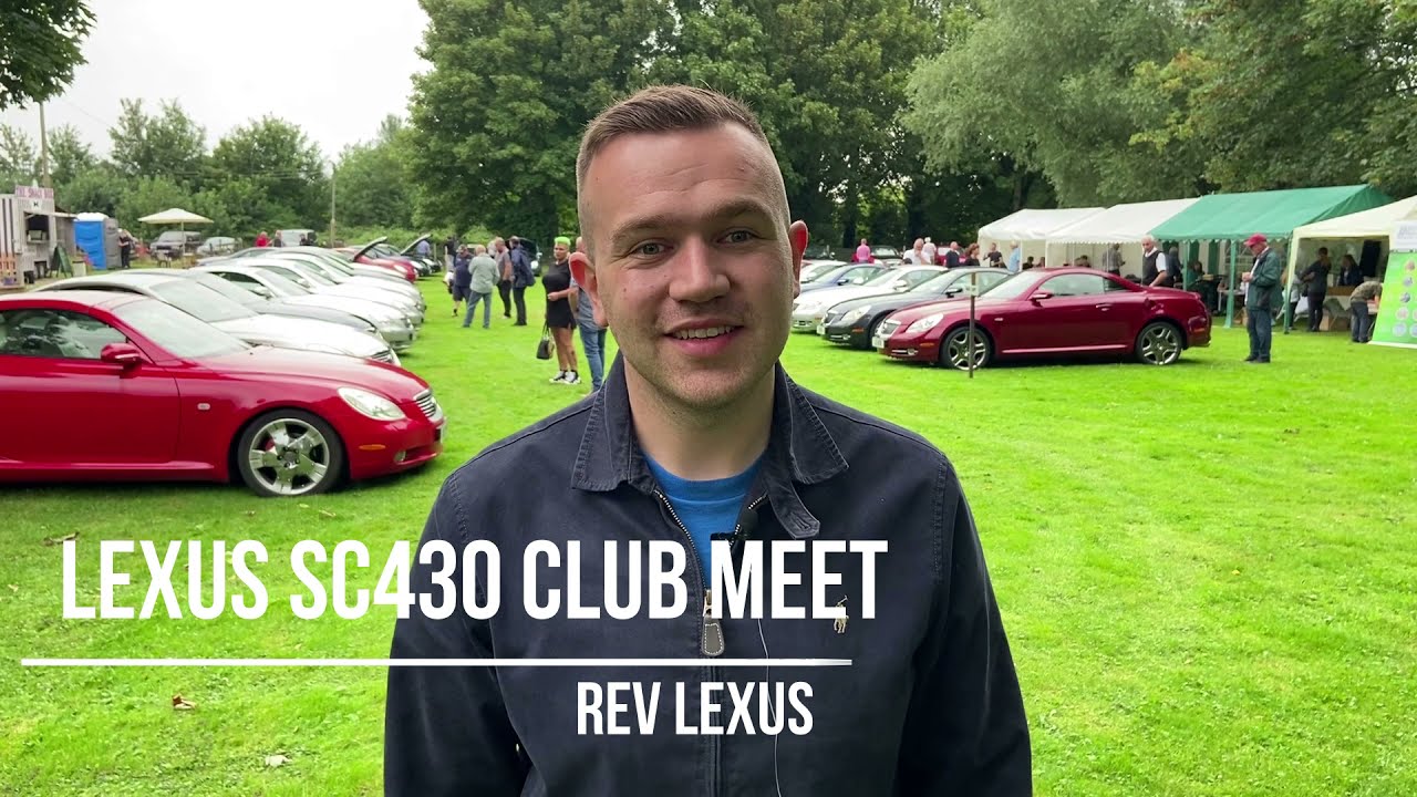 Lexus SC 430 UK club meet, UK's largest gathering of the Lexus SC 430