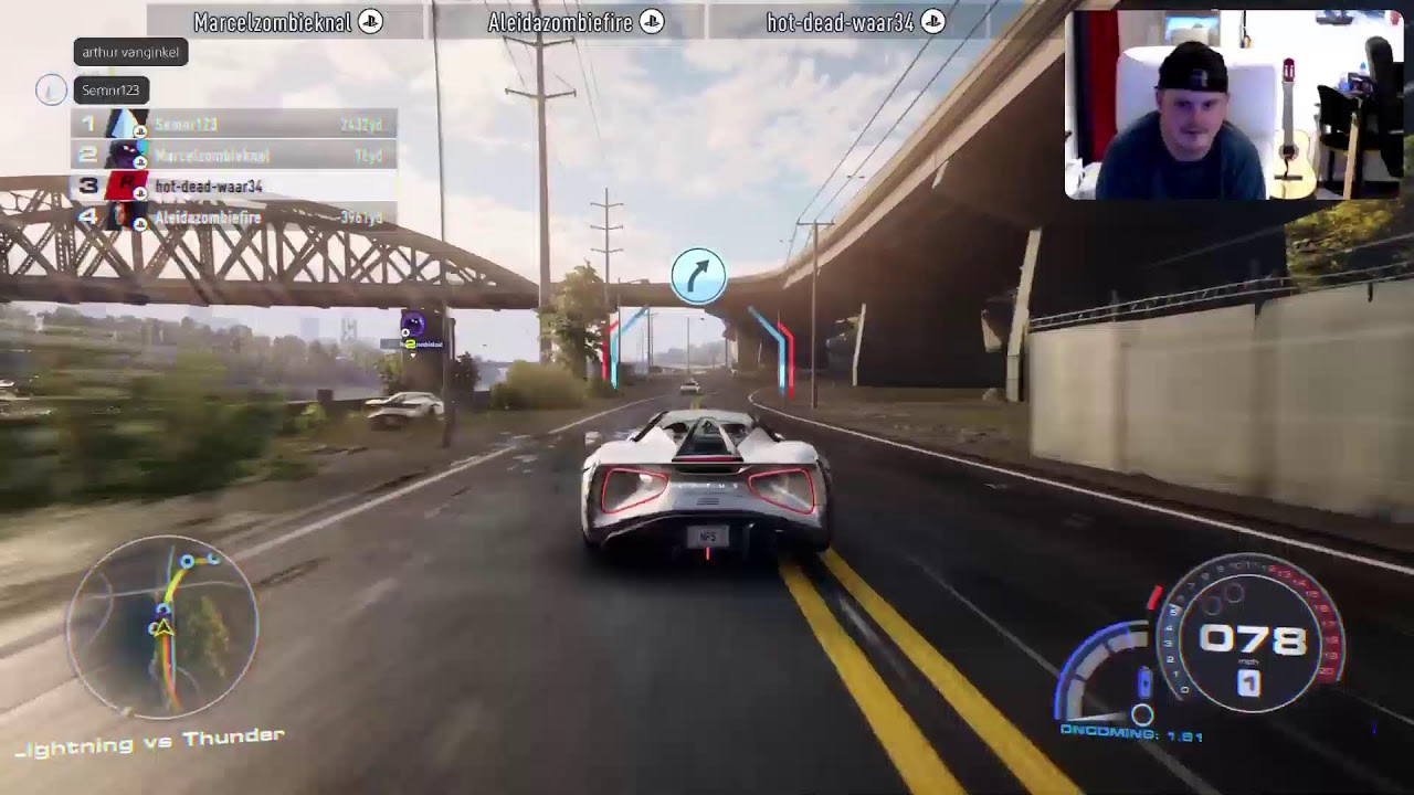 Need for Speed unbound samen gezellig Aleida ter wiel Marcel bos sem storm