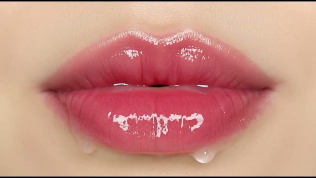 ​ASMR Natural Lip Gloss Application 👄 Soft Whispers & Satisfying Sounds