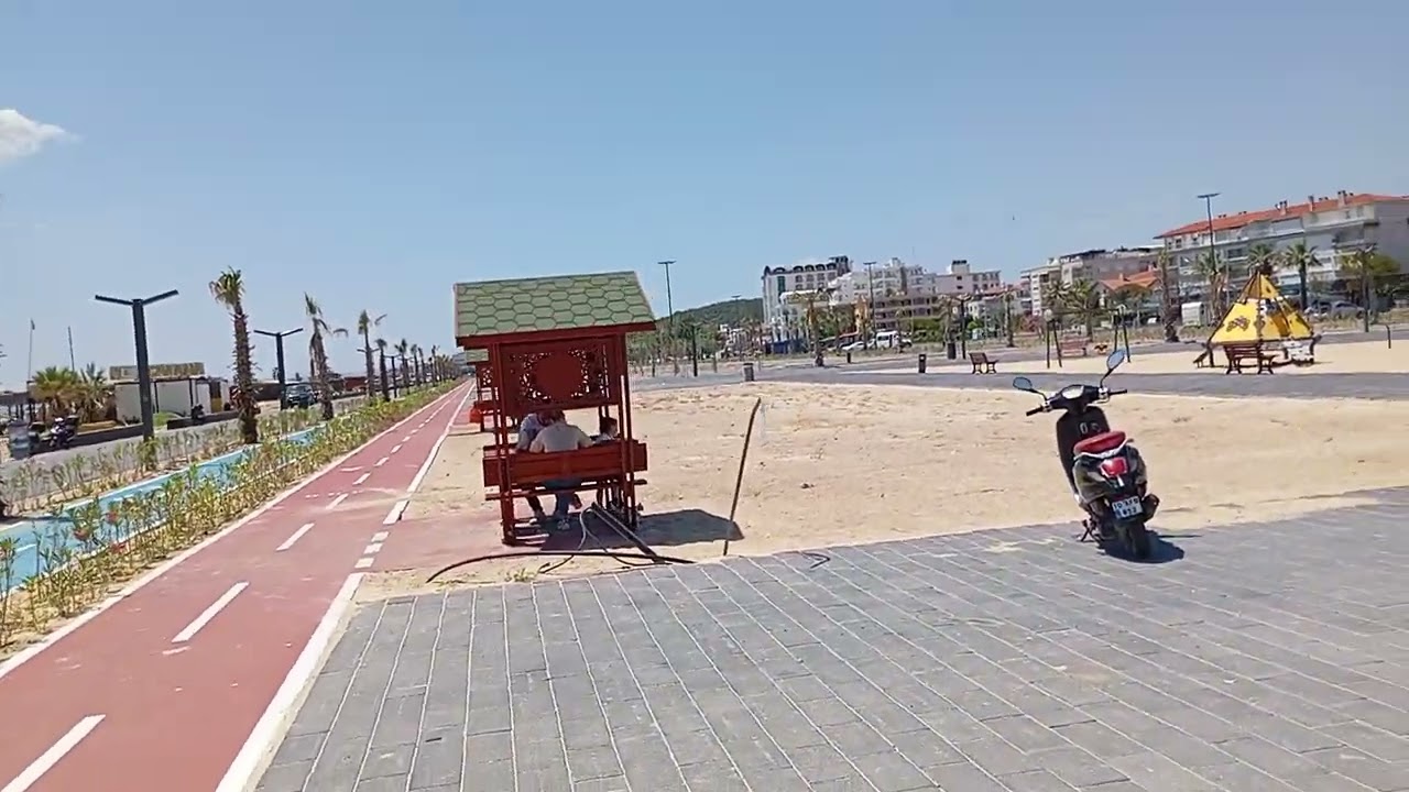 Ayvalık Sarımsaklı Sahil Parkı Son Durumu