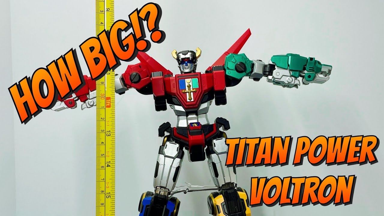 Titan Power Voltron | size comparison.