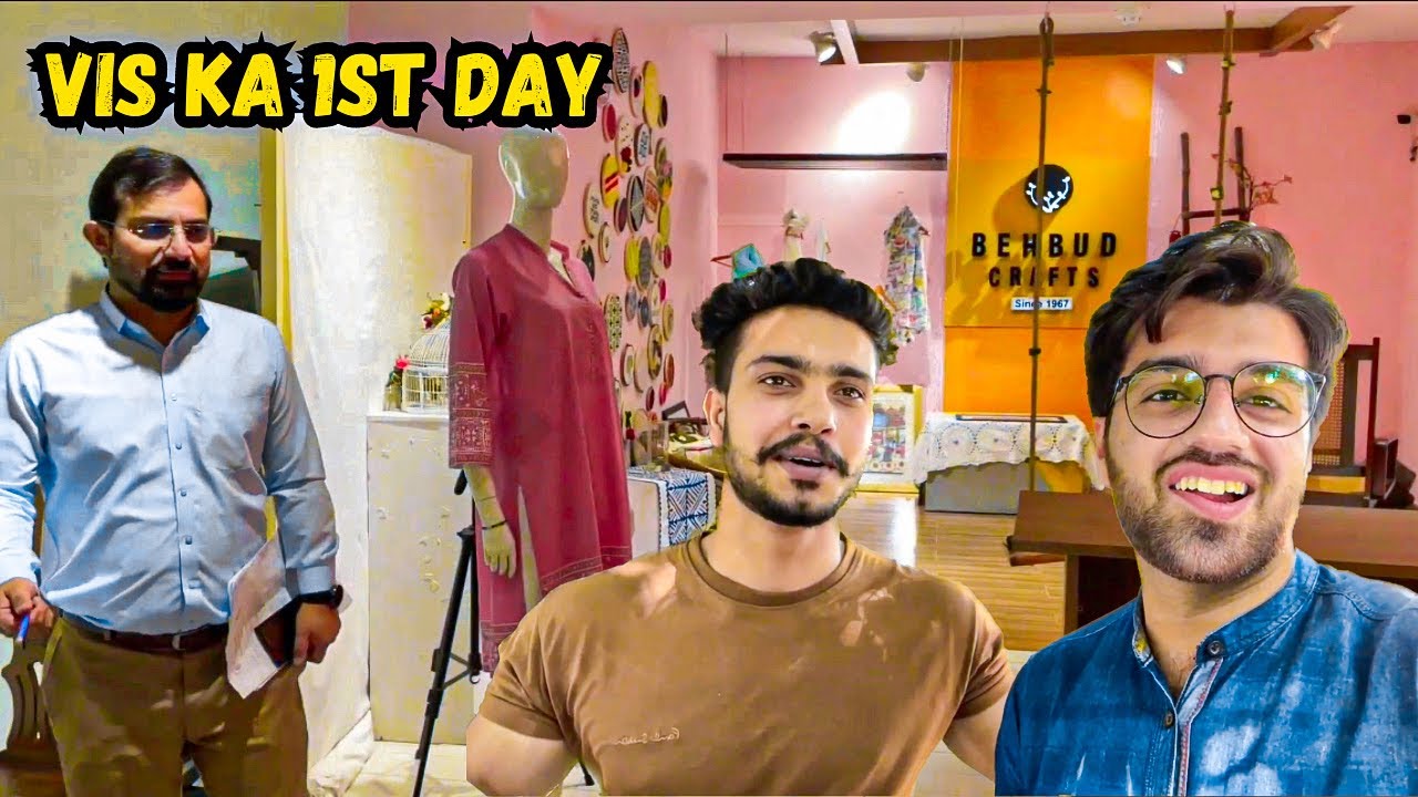 Vis ka pehla din shuru ho gya