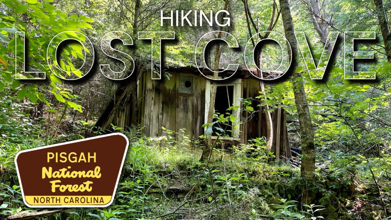 Hiking to a Real Mountain Ghost Town! Lost Cove in Pisgah National Forest, North Carolina