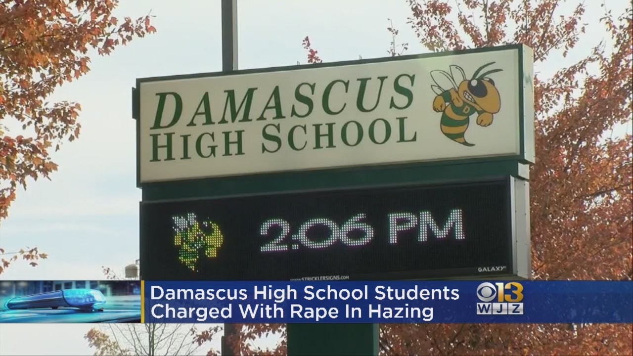 3 Students Charged With Rape As Police Investigate Hazing Allegations At Damascus High School