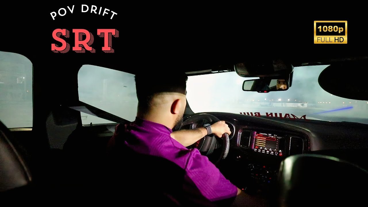 تصوير داخلي تفحيط البطل تميم العراقي_pov drift srt 2024