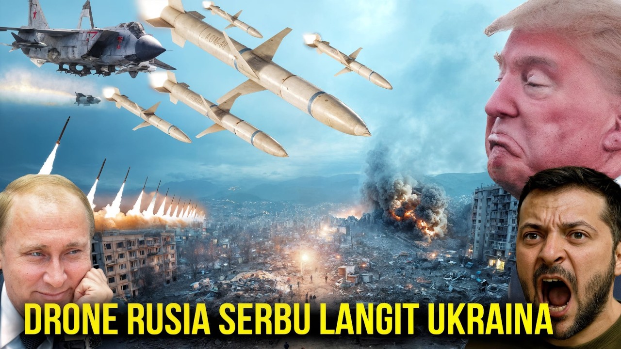 Sistem Pertahanan AS–NATO Lumpuh Total!? Rusia Bombardir Kota-Kota Besar Ukraina Tanpa Perlawanan!