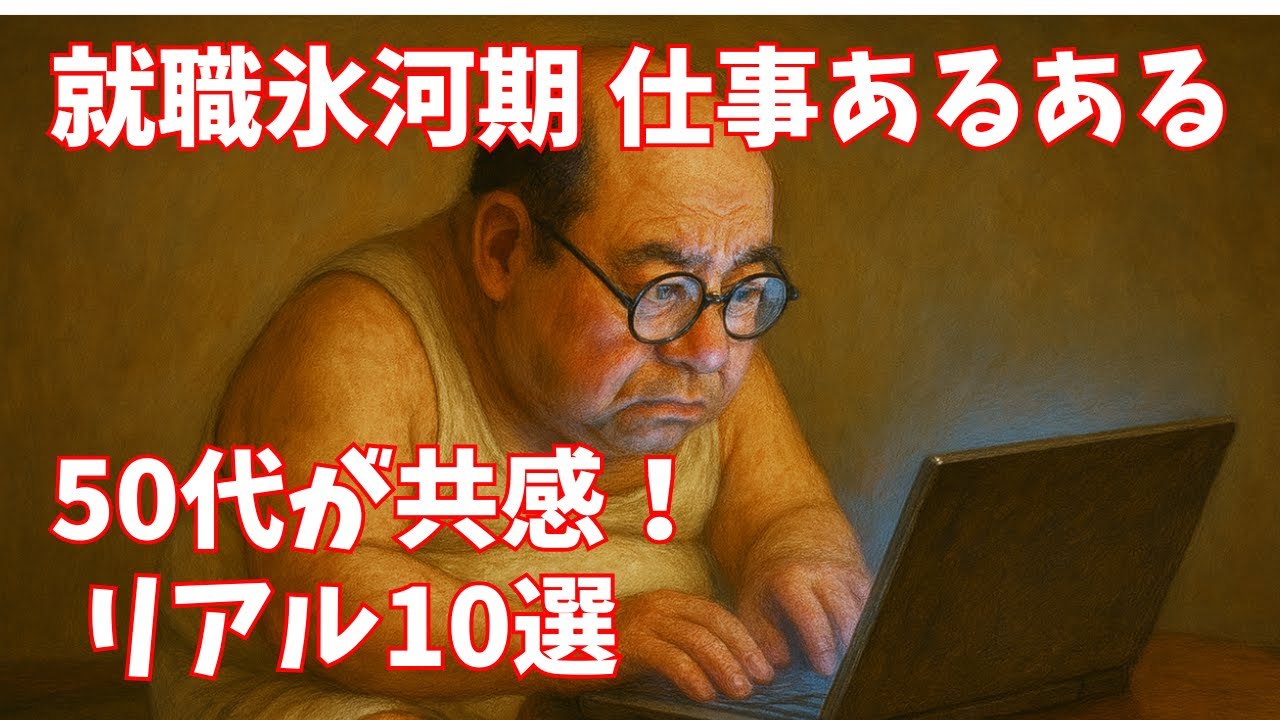 50代が振り返る…就職氷河期世代の仕事あるある10選