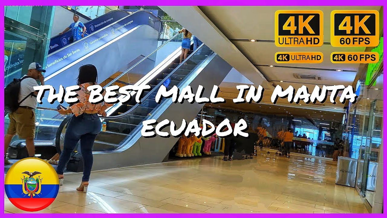 Mall del Pacífico / MANTA / Recorrido Completo / Walk Tour 4K HDR 2023 🇪🇨
